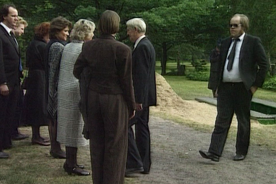 guests at the grave, video still