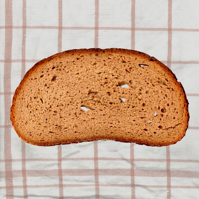 slice of bread, Pommernbrot